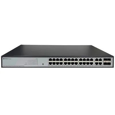Коммутатор ORIGO OS2328P/360W/A1A, L2, 24×1GbE PoE, 4×Combo, PoE-бюджет 360 Вт, 1U