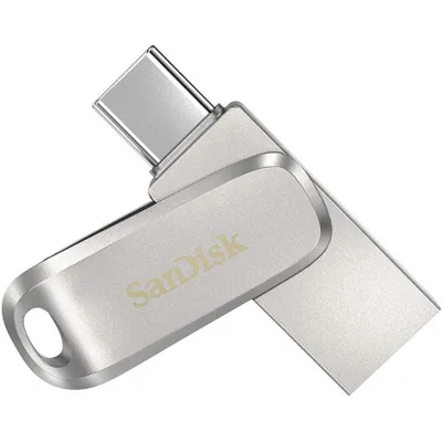 USB-флеш накопитель SanDisk Ultra Dual Drive Luxe SDDDC4-512G-G46, 512 ГБ, USB-C/USB-A