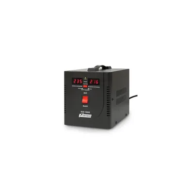 Стабилизатор Powerman AVS 1500D Black, 1500ВА, 12А
