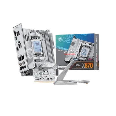 Материнская плата MSI MPG X870I EDGE TI EVO WIFI, AM5, Mini-ITX, DDR5, Wi-Fi 7