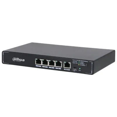 Коммутатор Dahua DH-SMG1005, неуправляемый, 5×2.5G Ethernet, настольный