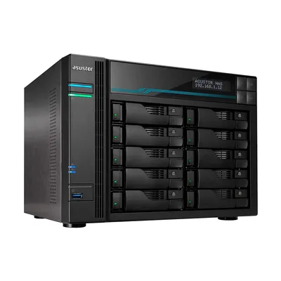 СХД ASUSTOR AS6510T, 10 отсеков (до 18), 2×10GbE, 2×2.5GbE, 8 ГБ DDR4
