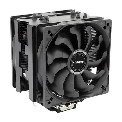 Кулер ALSEYE AS.01.07.0019, активное, 2×120мм, 1700rpm, TDP-135Вт