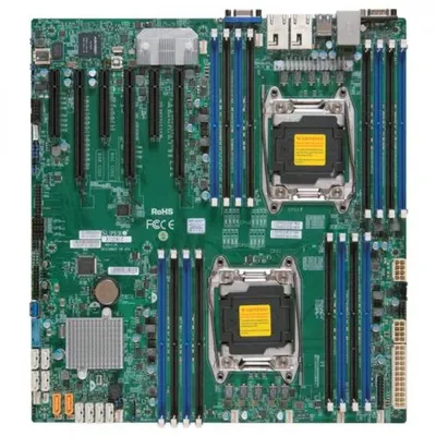 Материнская плата Supermicro MBD-X10DRI-T-B, LGA2011, 16xDDR4, 10xSATA3, 2x10GbE