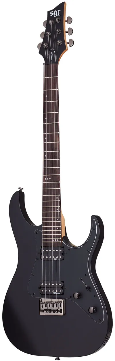 Электрогитара SCHECTER [BANSHEE-6 SGR BY SCHECTER SBK] электрогитара 6-струнная, с чехлом, корпус: липа, гриф: клен, накладка: палисандр, 24 лада, цвет Satin Black (SBK)