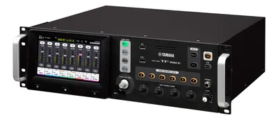 Микшер Yamaha [TF-RACK] цифровой, установка в рэк, входы: 16 mic/line (XLR/TRS combo) + 1 stereo line (RCA pin), выходы: 16 (8 XLR + 8 TRS phone),