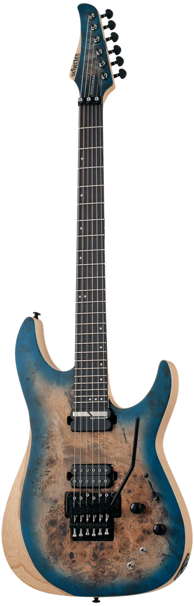 Электрогитара SCHECTER [REAPER-6 FR S SKYB] электрогитара 6-струнная, 24 лада, корпус: болотный ясень, топ: кап, гриф: клен, накладка: черное дерево, Sustaniac, FloydRose, цвет: Sky Burst (SKYB)