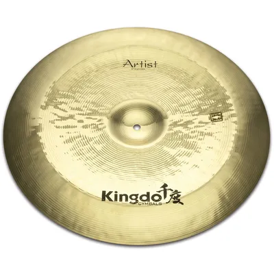 Тарелка чайна 18" [18" ARTIST BRIGHT CHINA] KINGDO [18" ARTIST BRIGHT CHINA] сплав B20, ручная работа, полированная поверхность