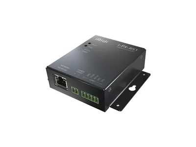 Преобразователь iRidi I-PX-RS1, RS-232/485 в Ethernet, 1 порт, 24–36 В DC, DIN-рейка