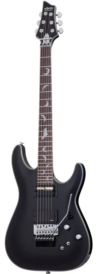Электрогитара SCHECTER Damien Platinum-6 FR S SBK, 6 струн, Floyd Rose