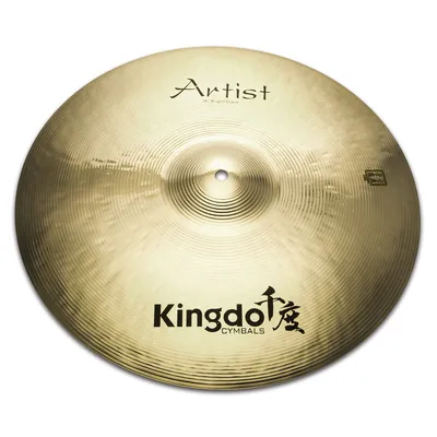 Тарелка крэш KINGDO 16" ARTIST BRIGHT CRASH, сплав B20, ручная работа