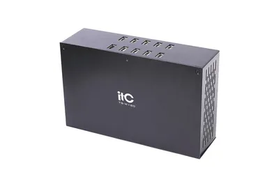 Блок зарядки ITC TS-W180Q, 10×USB, 18 Вт