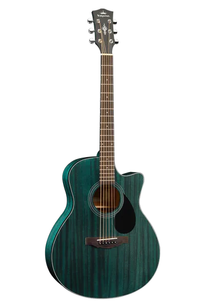 Гитара Kepma EACE-K10PRO-BLSM, трансакустическая, синий