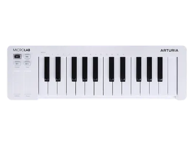 MIDI-клавиатура Arturia 231511, MicroLab 3, 25 клавиш, белая