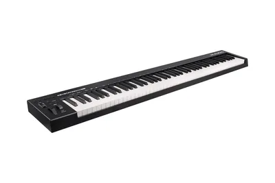 MIDI клавиатура [KEYSTATION88MK3] M-audio [Keystation 88 MK3] 88 клавиш, динамическая, программируемый фейдер, 11 кнопок, 2 колеса (Pitch Bend и Modulation), вход Sustain педали, USB