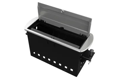 Корпус Wize Pro WRTS-M-8CBOX-S, 8 модулей, серебристый
