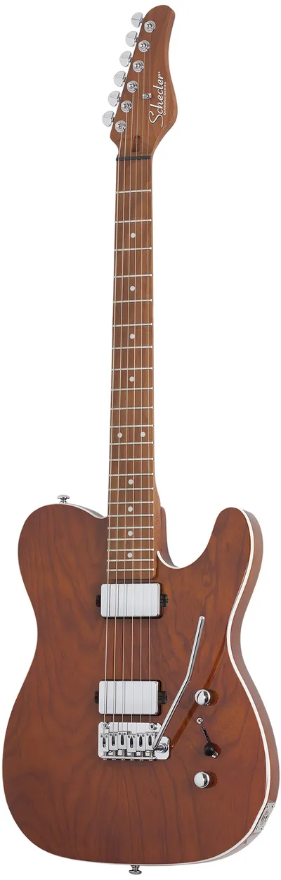 Электрогитара SCHECTER PT Van Nuys, 6 струн, ясень, запечённый клён, 22 лада, Gloss Natural Ash