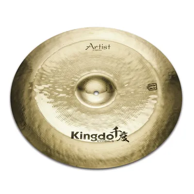 Тарелка чайна 16" [16" ARTIST BRIGHT CHINA] KINGDO [16" ARTIST BRIGHT CHINA] сплав B20, ручная работа, полированная поверхность