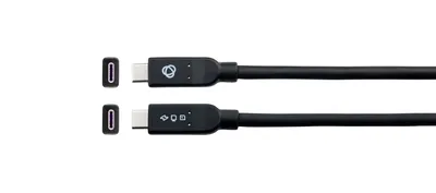 KRAMER C-U32/MFF-15, Кабель USB-C 3.2 вилка- USB-C 3.2 вилка для передачи данных, видео и питания, 4,6 м