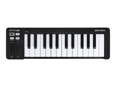 MIDI-клавиатура Arturia 231512 MicroLab 3 Black, 25 клавиш
