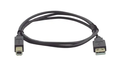Кабель Kramer 96-0215003, USB-A 2.0 - USB-B, 0.9м