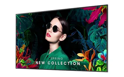 Профессиональный дисплей Samsung QM75C, 75", 3840x2160, 500 кд/м², Tizen