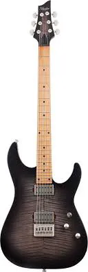 Электрогитара SCHECTER C-1 STANDARD PLUS TBB, 6 струн, 24 лада, Trans Black Burst