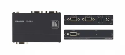Усилитель-распределитель Kramer 11-70769190, 1:2 VGA, 400 МГц