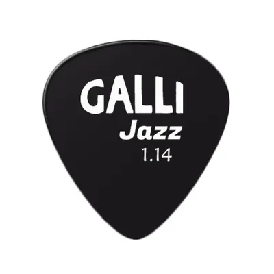 Медиатор GALLI STRINGS [J13B 114] серии Jazz, целлулоид, толщина 1.14 мм