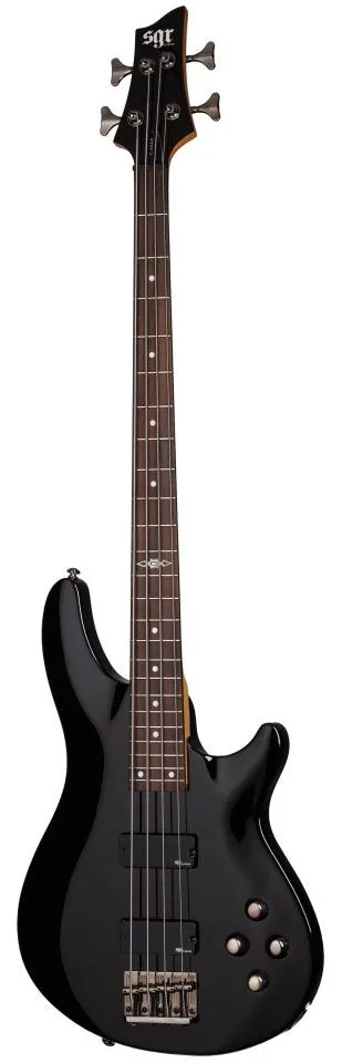 Бас-гитара SCHECTER [C-4 BASS SGR BY SCHECTER BLK] бас-гитара 4-струнная, с чехлом, корпус: липа, гриф: клён, накладка палисандр, 24 лада, цвет Gloss Black (BLK)