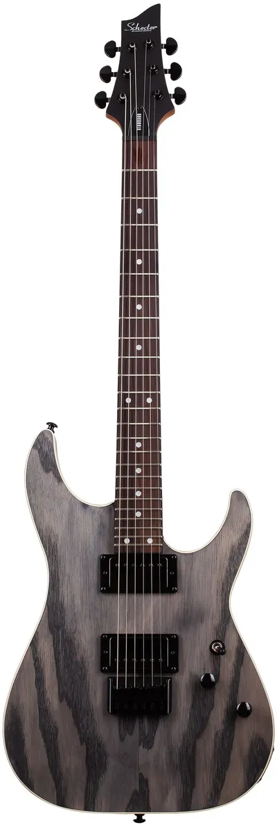 Электрогитара SCHECTER [C-1 STANDARD CHARCOAL SATIN CS] электрогитара 6-струнная, корпус: красное дерево, топ из капа, гриф: печеный клен, накладка: палисандр, 24 лада, цвет Charcoal Satin (CS)