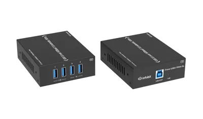 Удлинитель сигнала Infobit iTrans USB3-TR100, USB 3.0, до 100м