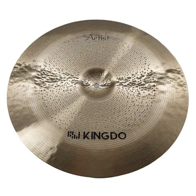 Тарелка чайна 18" [18" MODERN CHINA] KINGDO [18" MODERN CHINA] сплав B20, ручная работа, натуральная поверхность