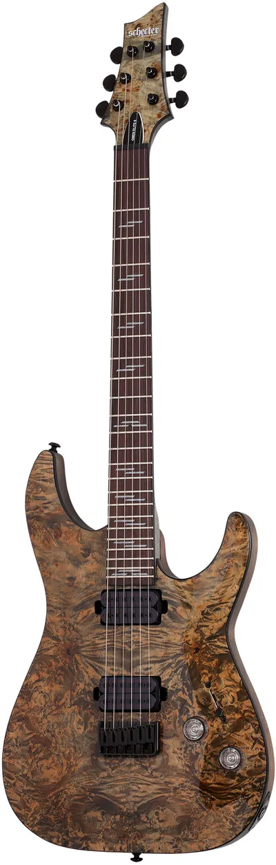 Электрогитара SCHECTER [OMEN ELITE-6 CHAR] электрогитара 6-струнная, цвет: Charcoal (CHAR) - древесный