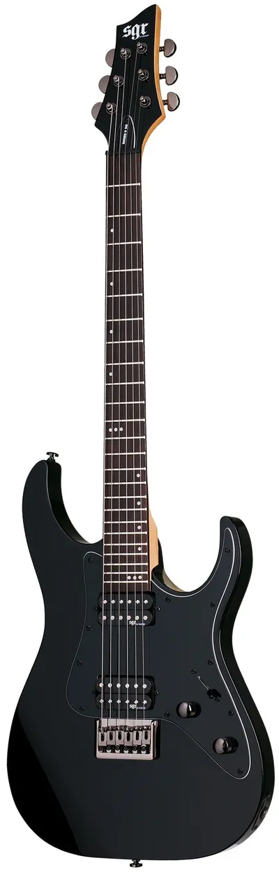 Электрогитара SCHECTER [BANSHEE-6 SGR BY SCHECTER BLK] электрогитара 6-струнная, с чехлом, корпус: липа, гриф: клен, накладка: палисандр, 24 лада, цвет Black (BLK)