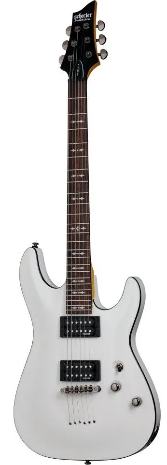 Электрогитара Schecter OMEN-6 2012 VWHT, 6 струн, 24 лада, Vintage White
