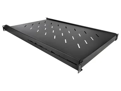Полка Wize Pro WSSH1U100 выдвижная, 1U, боковое крепление, 19", глубина 1000 мм