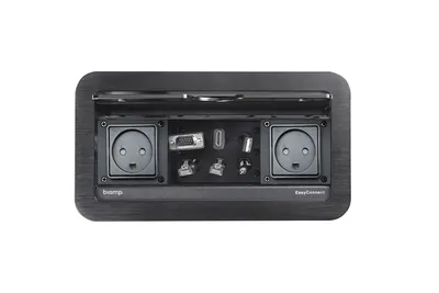 Аксессуар для настольного монтажа BIAMP [EasyConnect EC-P-DK] Cable cubby, 2 DK power connectors