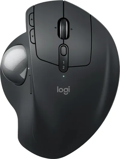 Трекбол Logitech MX Ergo S 910-007261, оптический, 2048 DPI, Bluetooth/радио, графит