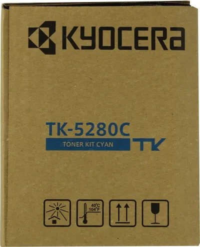 Картридж Kyocera TK-5280C 1T02TWCNL0, голубой, 11000 страниц, для ECOSYS P6235cdn/M6235cidn/M6635cidn