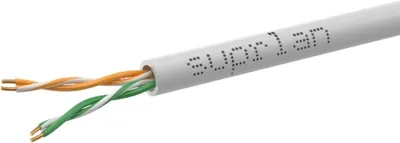 Кабель Suprlan 01-0225-4, кат.5E UTP, 2 пары, внутренний, 500м