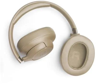 Наушники JBL Tune 780NC, Bluetooth 5.3, адаптивное ANC, 76 ч без ANC, бежевый