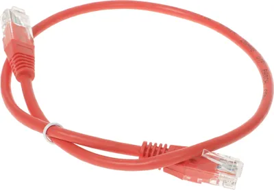 Патч-корд Lanmaster TWT-45-45-0.5-OR, UTP, кат.5e, 0.5м, оранжевый