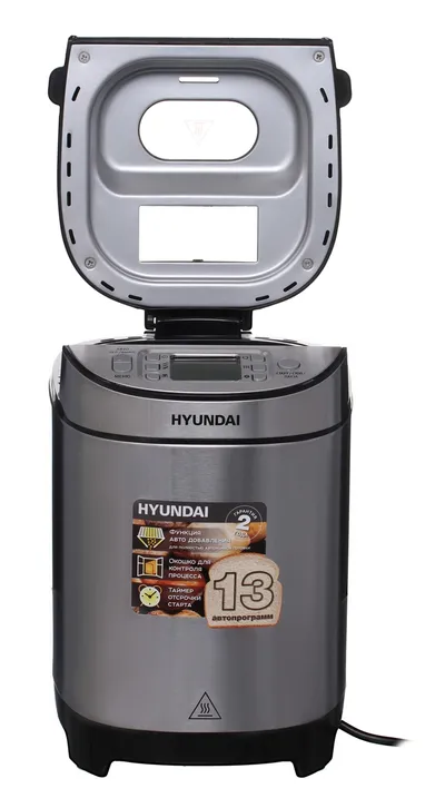 Хлебопечка Hyundai HYBM-M0313G, 600 Вт, 0.9 кг, 13 программ