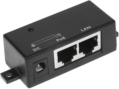 PoE-инжектор OSNOVO Midspan-1/P1, пассивный, Fast Ethernet