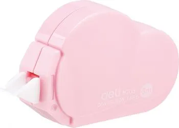 Лента корректирующая DELI EH20501, 5 м x 5 мм, белый корпус, блистер