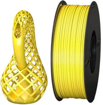 Пластик для 3D-печати Creality CR-ABS, 1.75 мм, 1 кг, жёлтый