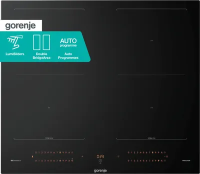 Индукционная варочная поверхность Gorenje GI6443BSCWF, 4 зоны, 7360 Вт, 60 см
