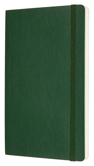 Блокнот Moleskine Classic Soft QP618K15, Large 130×210 мм, 192 стр., нелинованный