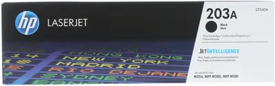 Картридж HP 203A CF540A, чёрный, 1400 страниц, для Color LaserJet Pro M254/M280/M281